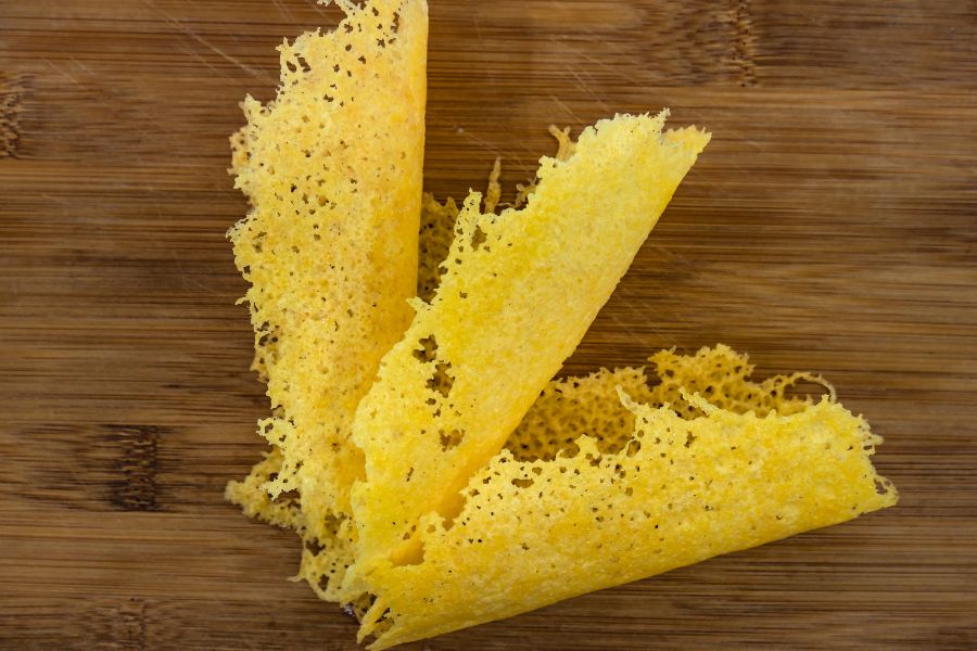 Crujiente de Parmesano utilizando un Compact Cook