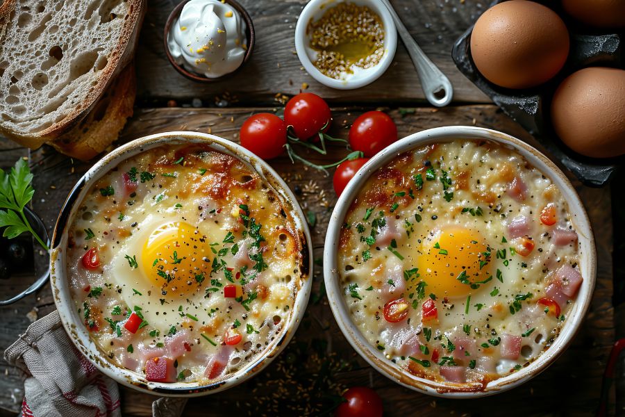 Parmentier aux Oeufs Excellent utilisant un Magimix Cook Expert