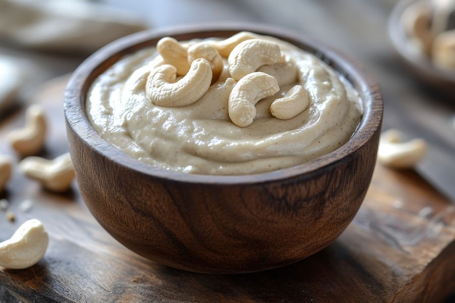 جبنة الكاجو الكريمية باستخدام Thermomix