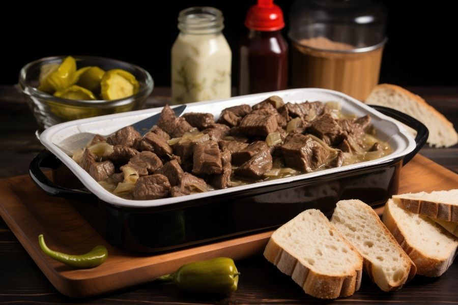 Beef Stroganoff using a Thermomix